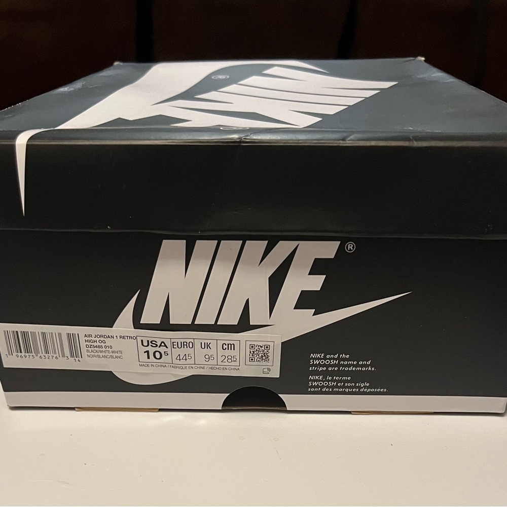 Brand New 1985 Air Jordan 1s Black & White Still In The Box. Like For A Deal!!! - Picture 15 of 16